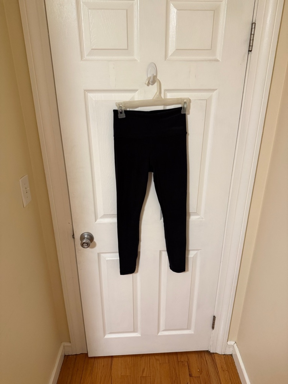 Athleta Womens Black High-Rise Elation 7/8 Leggings